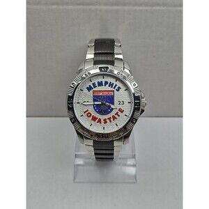 TFX By Bulova Memphis Iowa State Liberty Bowl NCAA Watch New Battery Mens 2023
